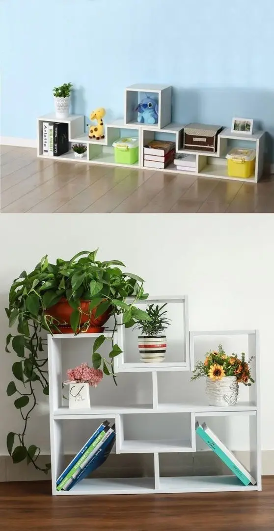 Etajera Modern Home WYJ-072 (White)