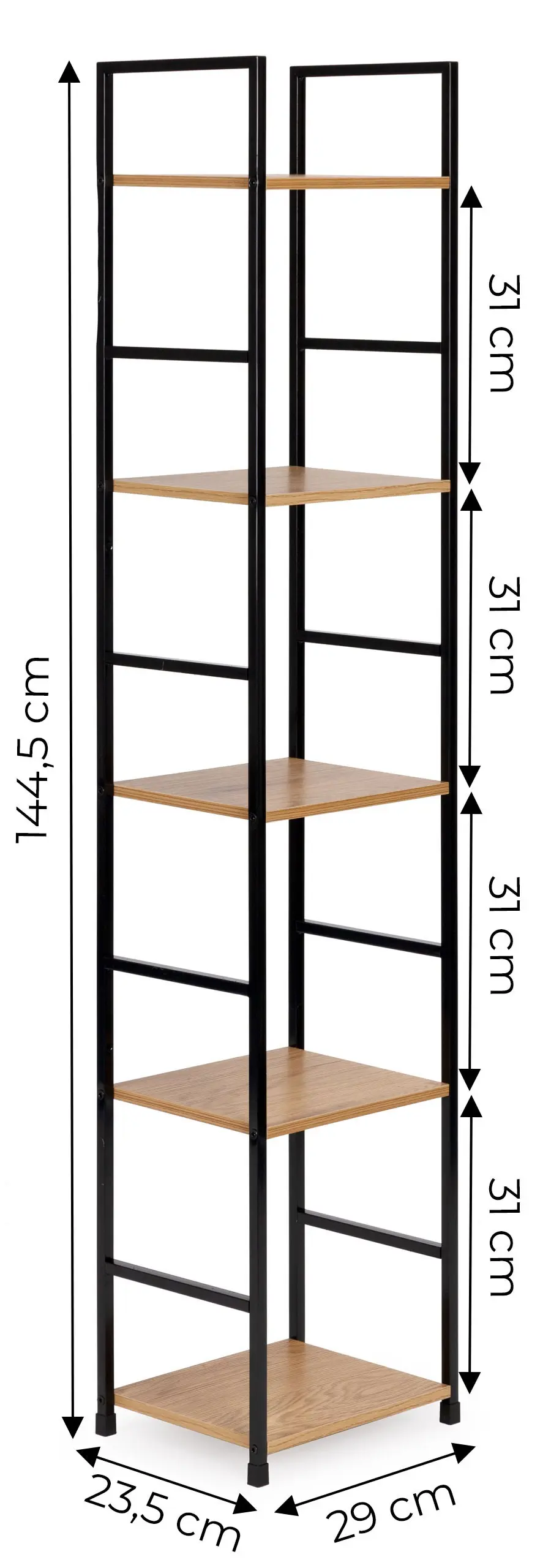 Etajera Mdern Home CWJ3024144L (Wild Oak) - 4