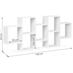 Etajera Modern Home CH230818-WT (White) Thumb