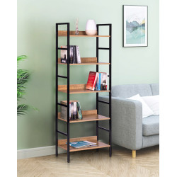 Стеллаж Modern Home CWJ6028160CL (Pine/Black)