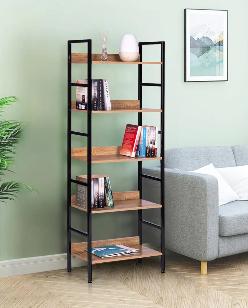 Стеллаж Modern Home CWJ6028160CL (Pine/Black)