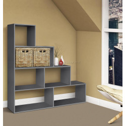 Etajera Modern Komfi 150cm (Slate Gray)