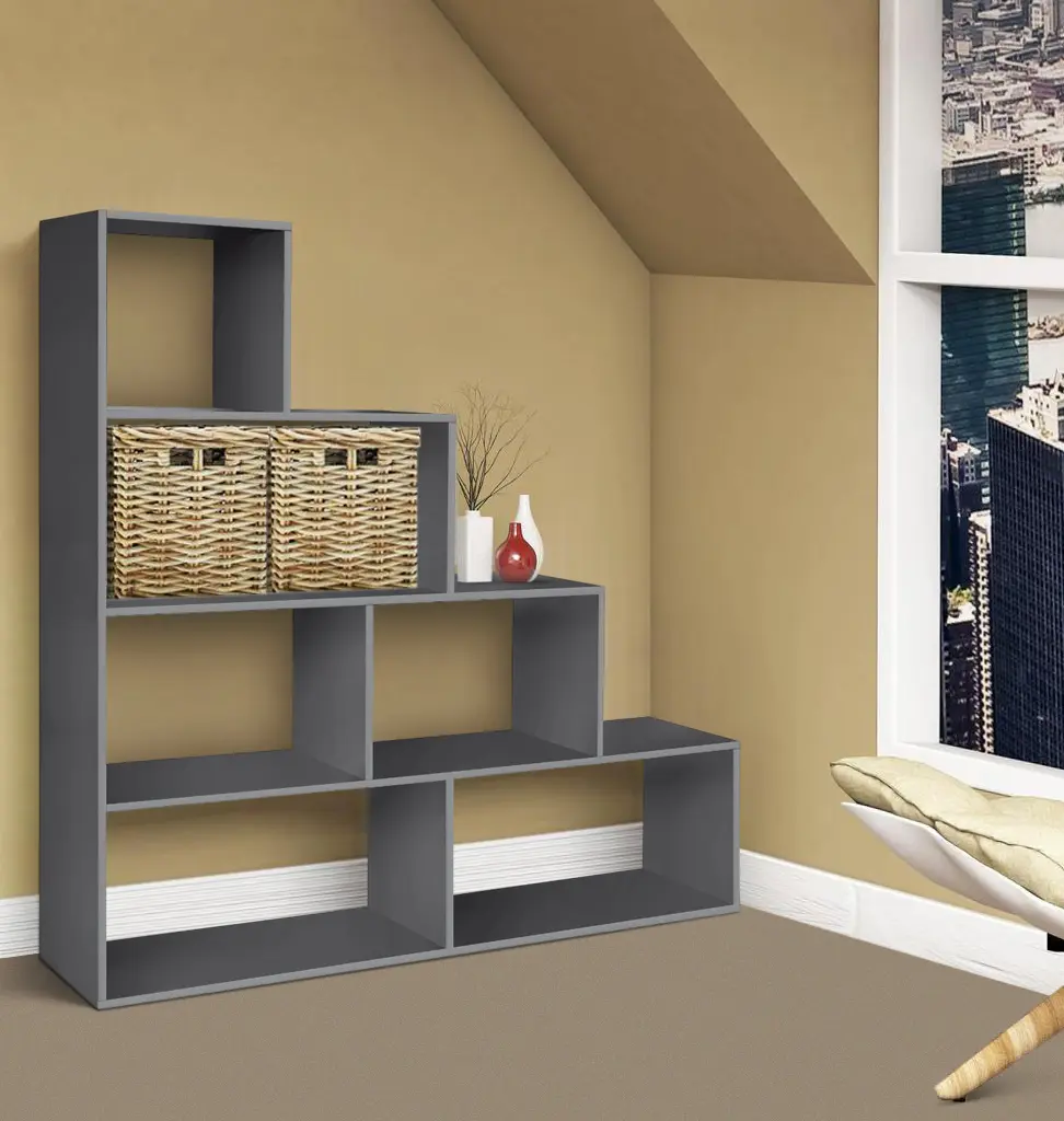 Etajera Modern Komfi 150cm (Slate Gray)