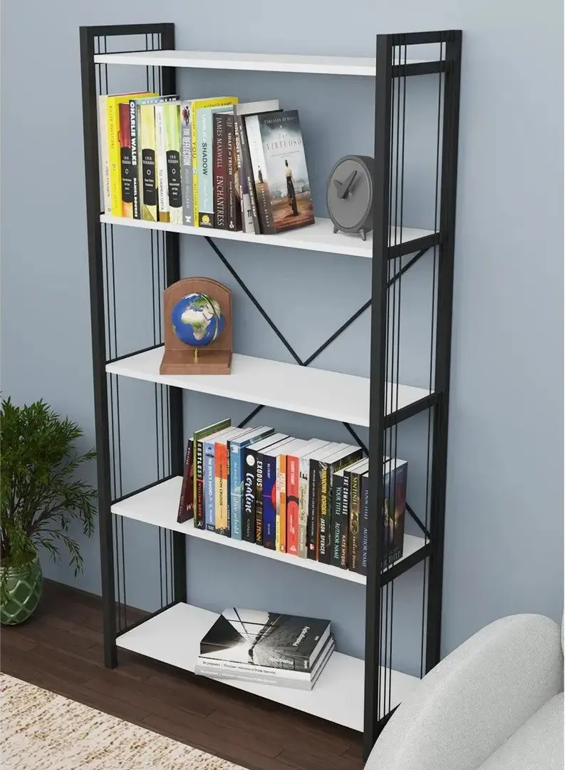 Стеллаж Prestige 5 Layer Wire 180x88x34 (White/Black)