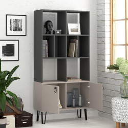 Etajera Showdeko Bene (Anthracite/Light Mocha) Thumb
