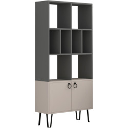 Etajera Showdeko Bene (Anthracite/Light Mocha) Thumb