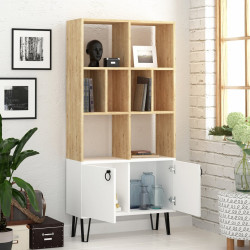 Etajera Showdeko Bene (Oak/White) Thumb