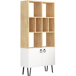 Etajera Showdeko Bene (Oak/White) Thumb