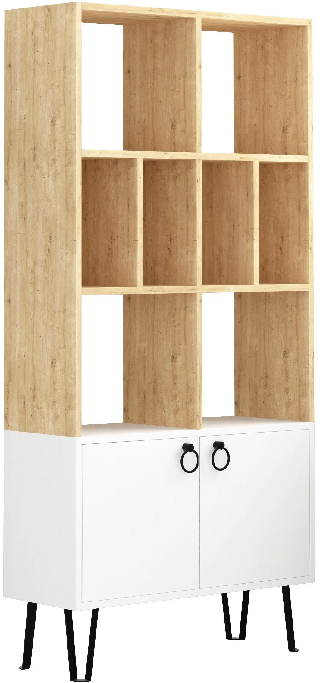 Etajera Showdeko Bene (Oak/White) - 3