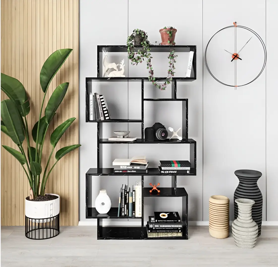Etajera Showdeko Karmato (Black Marble)