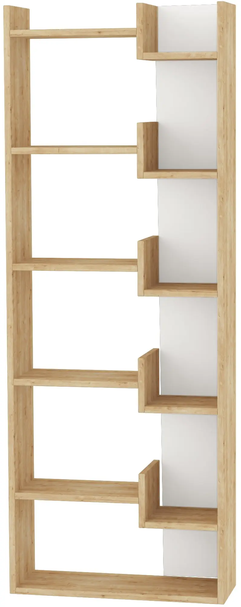 Etajera Showdeko Oppa (Oak/White) - 3