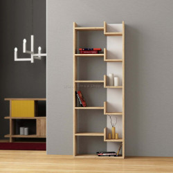 Etajera Showdeko Oppa (Oak/White)