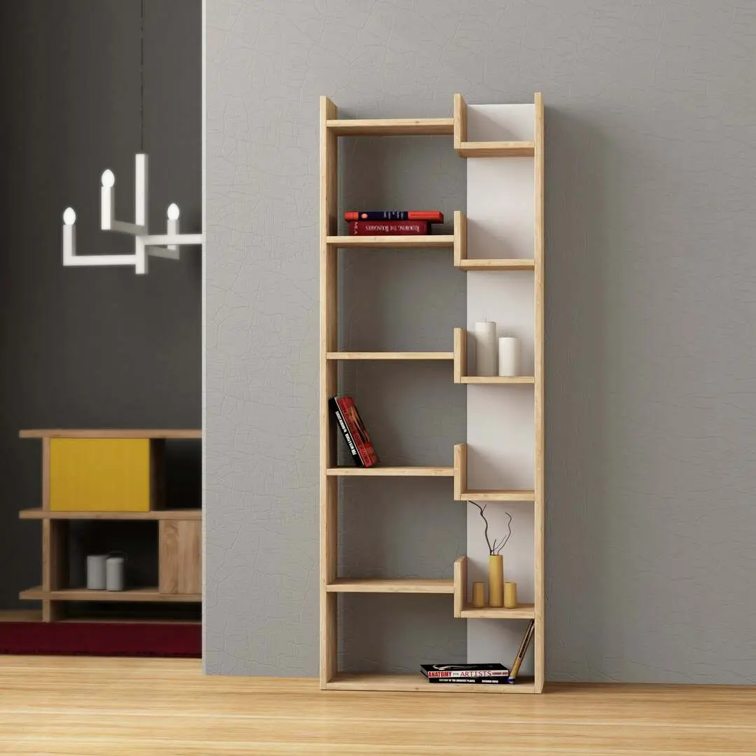 Etajera Showdeko Oppa (Oak/White)