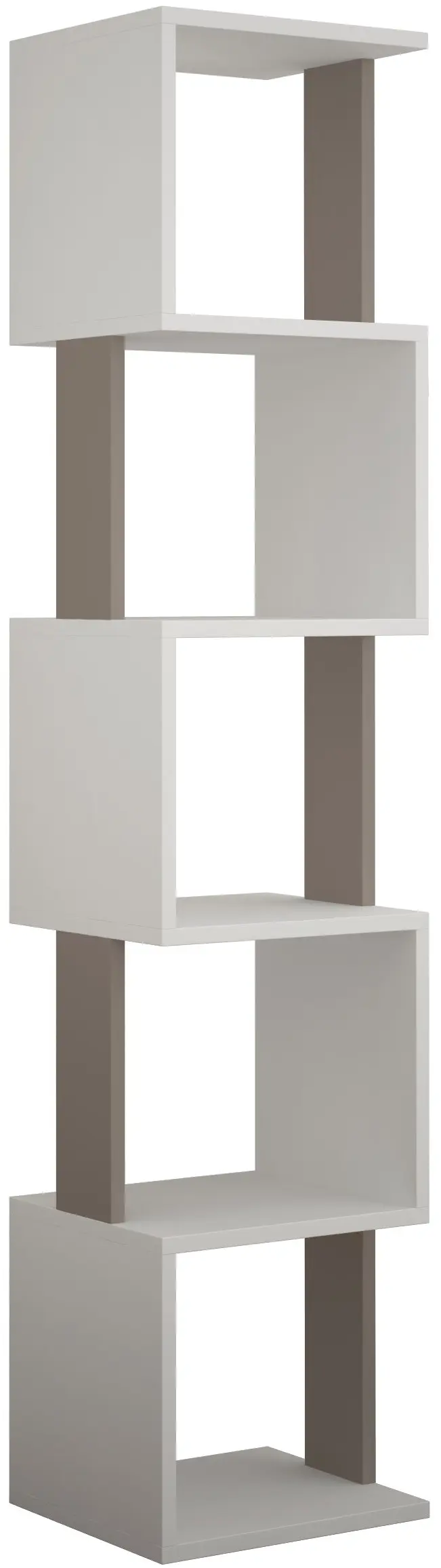Etajera Showdeko Piri (White/Light Mocha) - 2