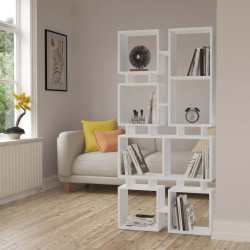 Etajera Showdeko Rail (White)