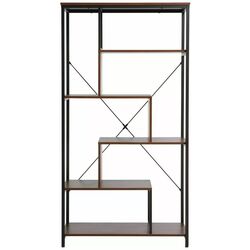 Etajera Signal Net A (Walnut Dark/Black) Thumb