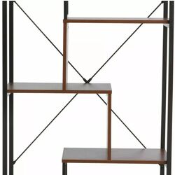 Etajera Signal Net B (Walnut Dark/Black) Thumb