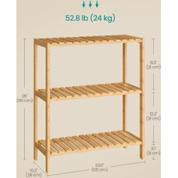 Стеллаж Songmics BCB33Y (Bamboo) Thumb