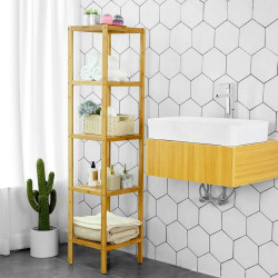 Etajera Songmics BCB55Y (Bamboo) Thumb