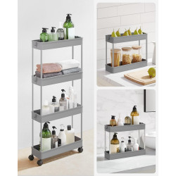 Стеллаж Songmics KSC008G01 (Grey) Thumb