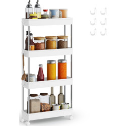 Стеллаж Songmics KSC08WT (White) Thumb