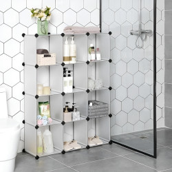 Etajera Songmics LPC34L (White) Thumb