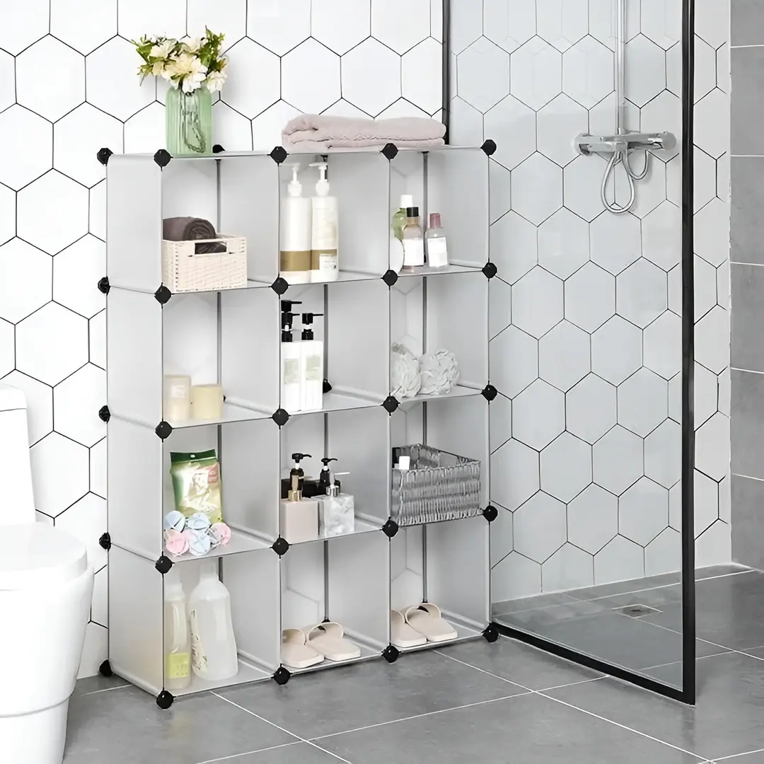 Etajera Songmics LPC34L (White) - 2