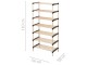 Etajera Storage Solutions 48408 (Natural)