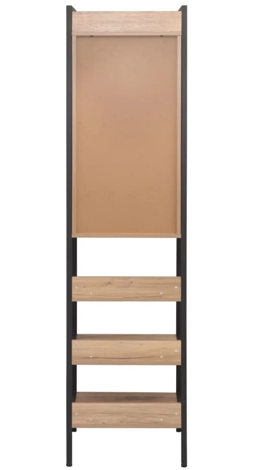 Etajera pentru sticle Tempo Kondela Vinpo (Oak/Black) - 4