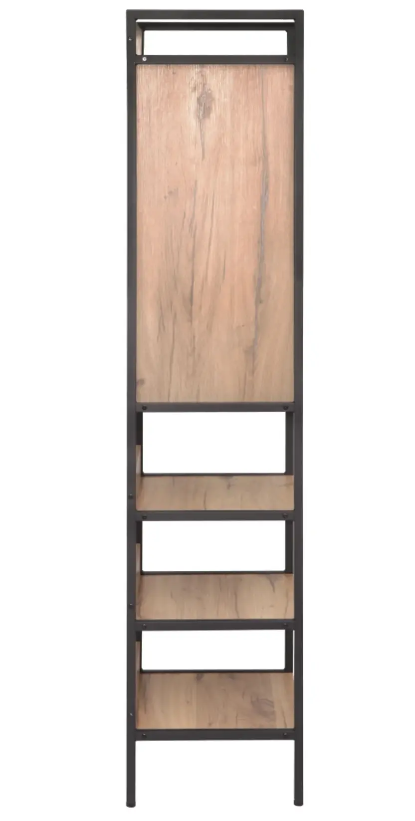 Etajera pentru sticle Tempo Kondela Vinpo (Oak/Black) - 5