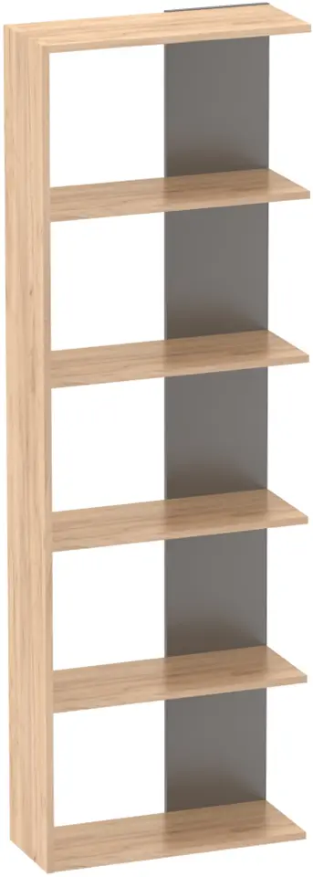 Etajera Tempo Kondela Agatio (Artisan Oak/Graphite)