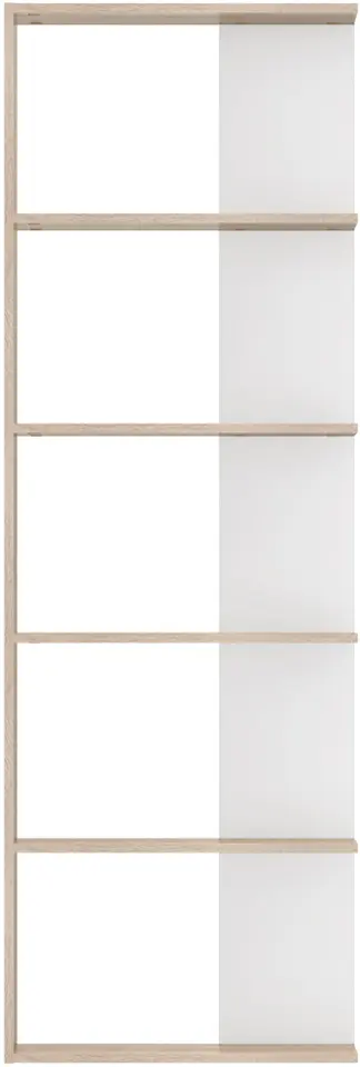 Etajera Tempo Kondela Agatio (Sonoma Oak/White)