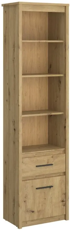 Стеллаж Tempo Kondela Airon 1D1S (Artisan Oak) - 2