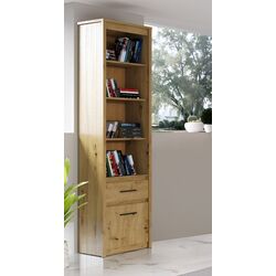 Стеллаж Tempo Kondela Airon 1D1S (Artisan Oak)