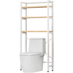 Etajera Tempo Kondela Balram (Natural Oak/White) Thumb