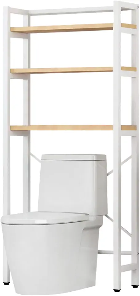 Etajera Tempo Kondela Balram (Natural Oak/White)