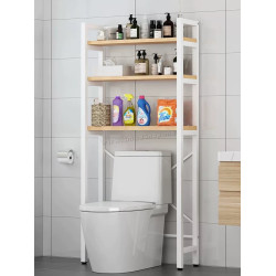 Etajera Tempo Kondela Balram (Natural Oak/White)