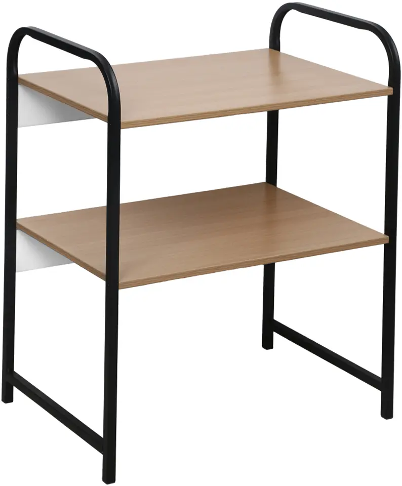 Etajera Tempo Kondela Bayan (Black/Natural)