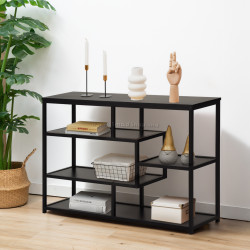 Etajera Tempo Kondela Bilote New Typ 2 (Black)