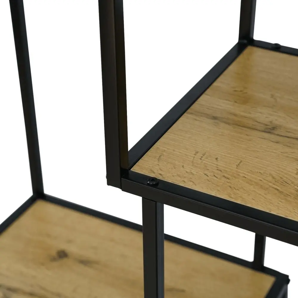 Стеллаж Tempo Kondela Bilote Typ 1 (Black/Oak)