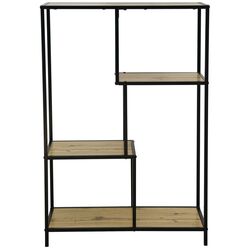 Стеллаж Tempo Kondela Bilote Typ 1 (Black/Oak) Thumb