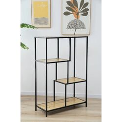 Стеллаж Tempo Kondela Bilote Typ 1 (Black/Oak) Thumb