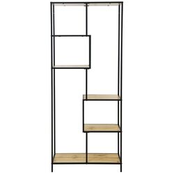 Стеллаж Tempo Kondela Bilote Typ 3 (Black/Oak) Thumb