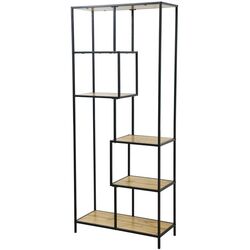 Стеллаж Tempo Kondela Bilote Typ 3 (Black/Oak) Thumb