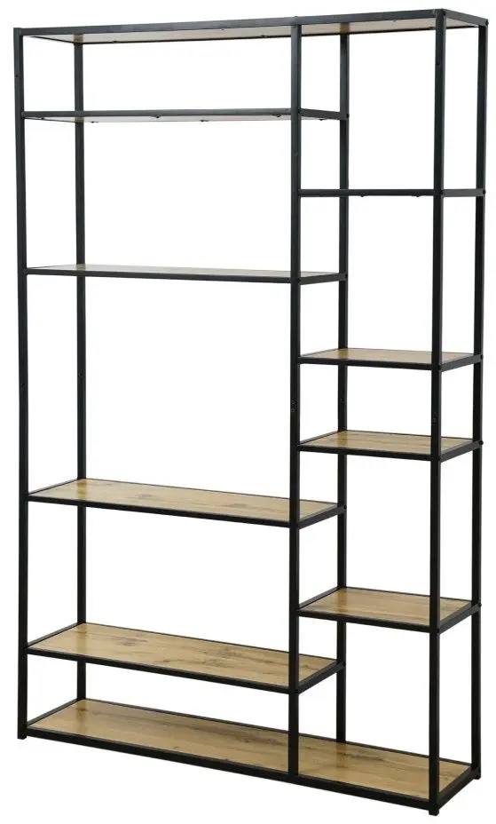 Etajera Tempo Kondela Bilote Typ 4 (Oak/Black)