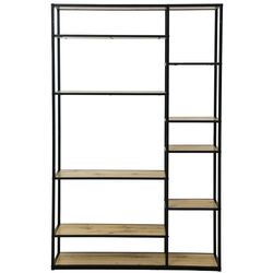 Etajera Tempo Kondela Bilote Typ 4 (Oak/Black) Thumb