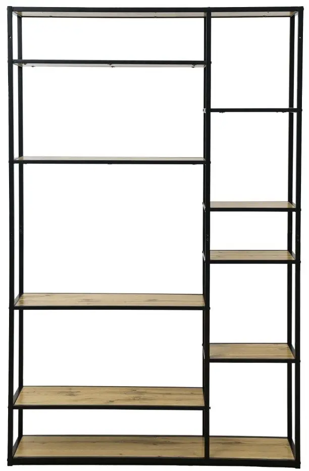 Etajera Tempo Kondela Bilote Typ 4 (Oak/Black)