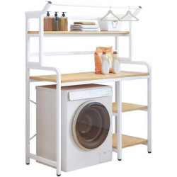 Etajera Tempo Kondela Darby (Natural Oak/White) Thumb