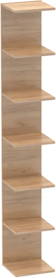 Etajera Tempo Kondela Dorna (Artisan Oak)