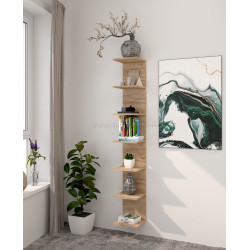 Etajera Tempo Kondela Dorna (Artisan Oak)